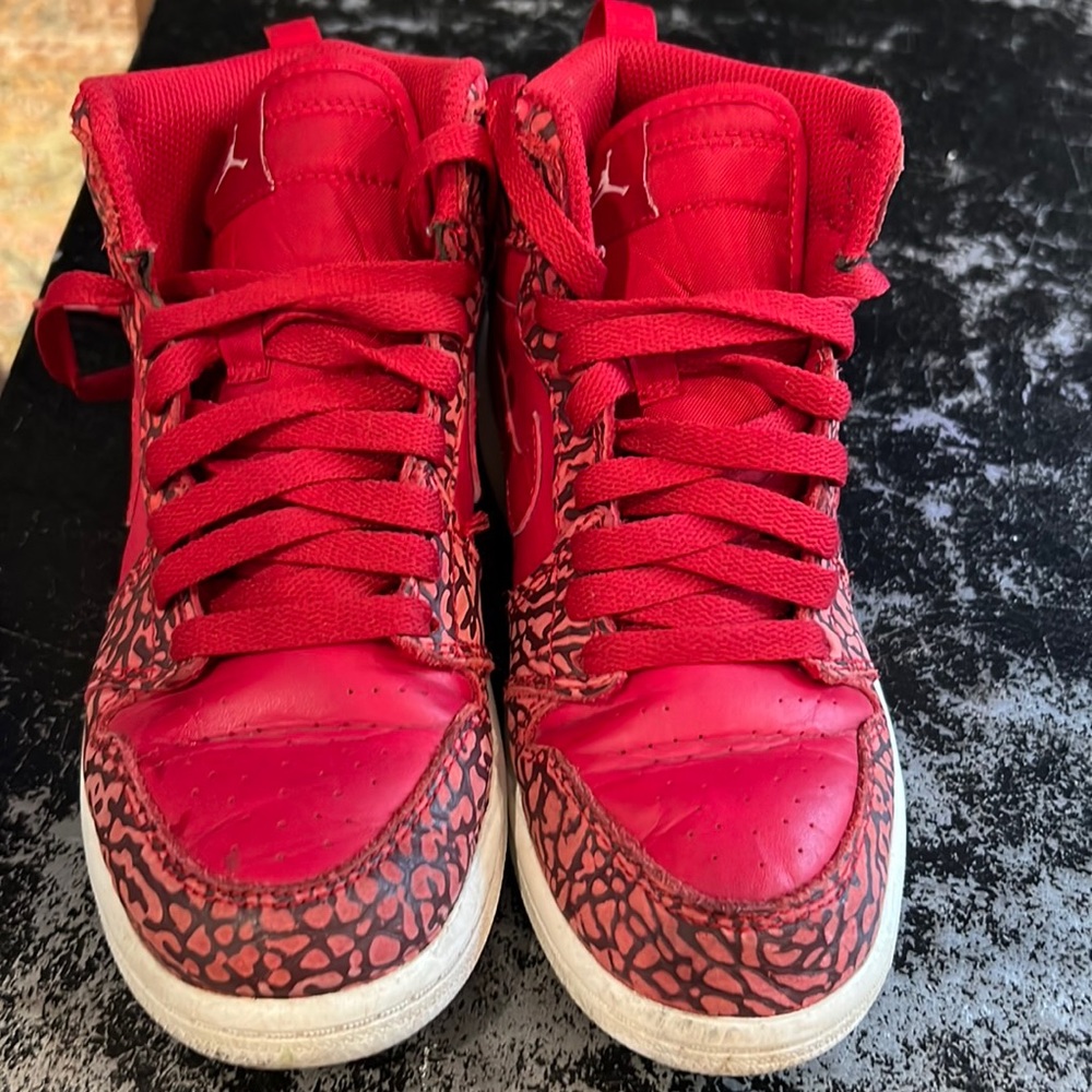 Red Nike Jordan’s